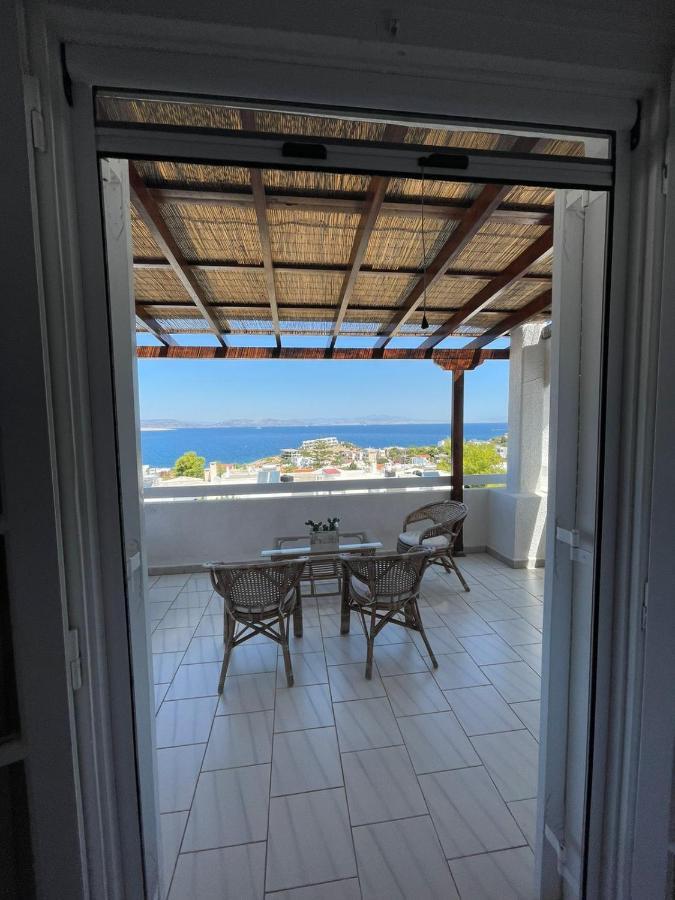 180° View To Sea Villa Vathí Екстериор снимка