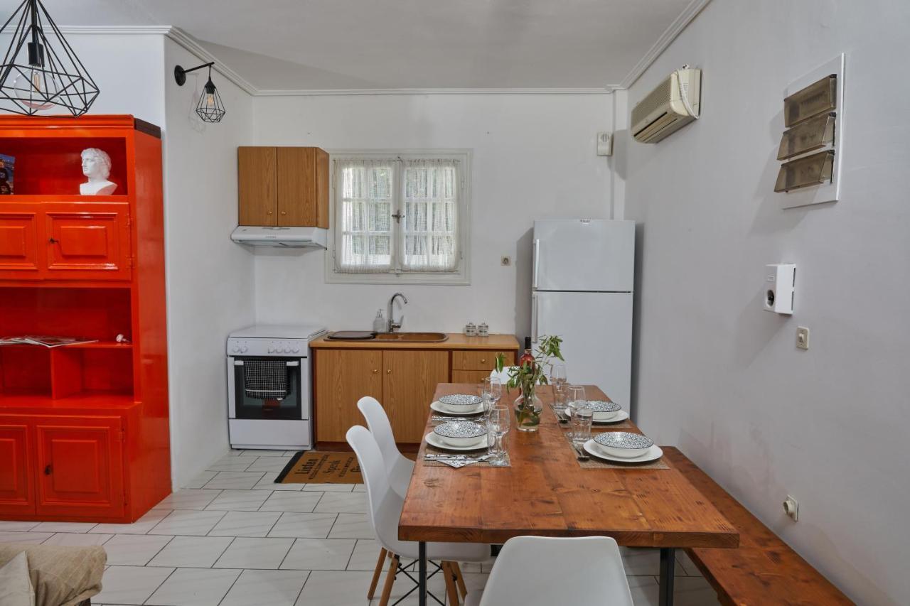 180° View To Sea Villa Vathí Екстериор снимка