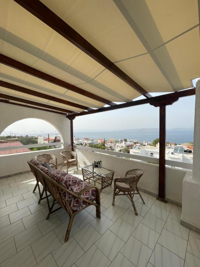 180° View To Sea Villa Vathí Екстериор снимка