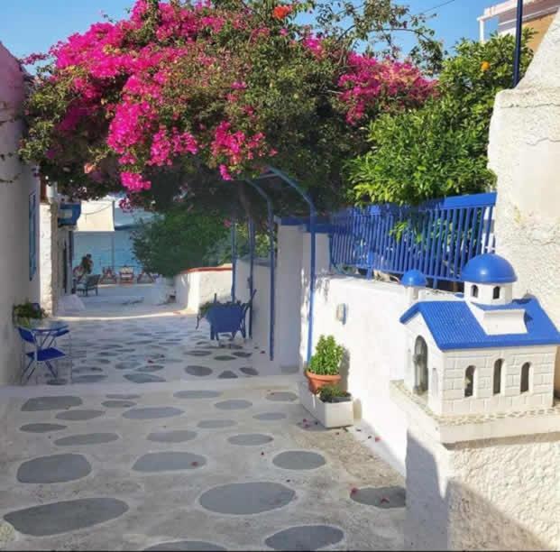 180° View To Sea Villa Vathí Екстериор снимка